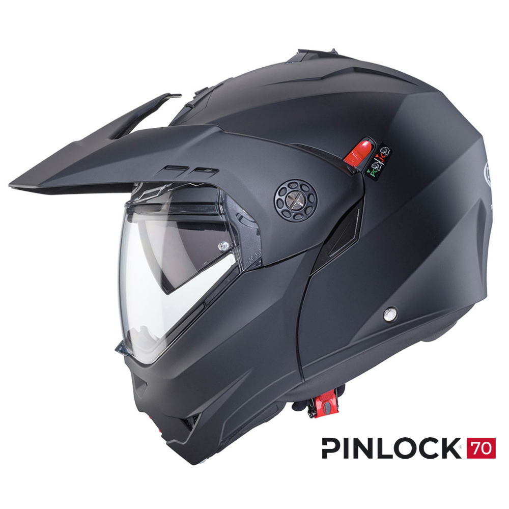 Casco de Moto Doble Proposito CABERG Tourmax X Black Matt