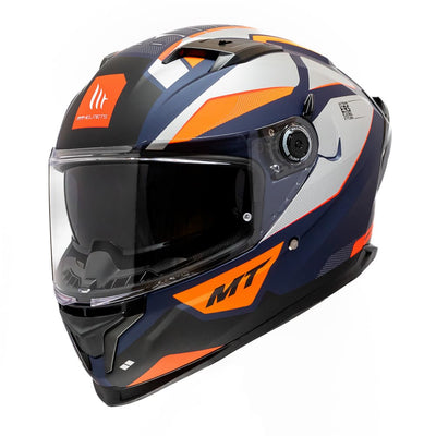 Casco MT Helmets Braker SV C4 Pursuit Naranja Mate