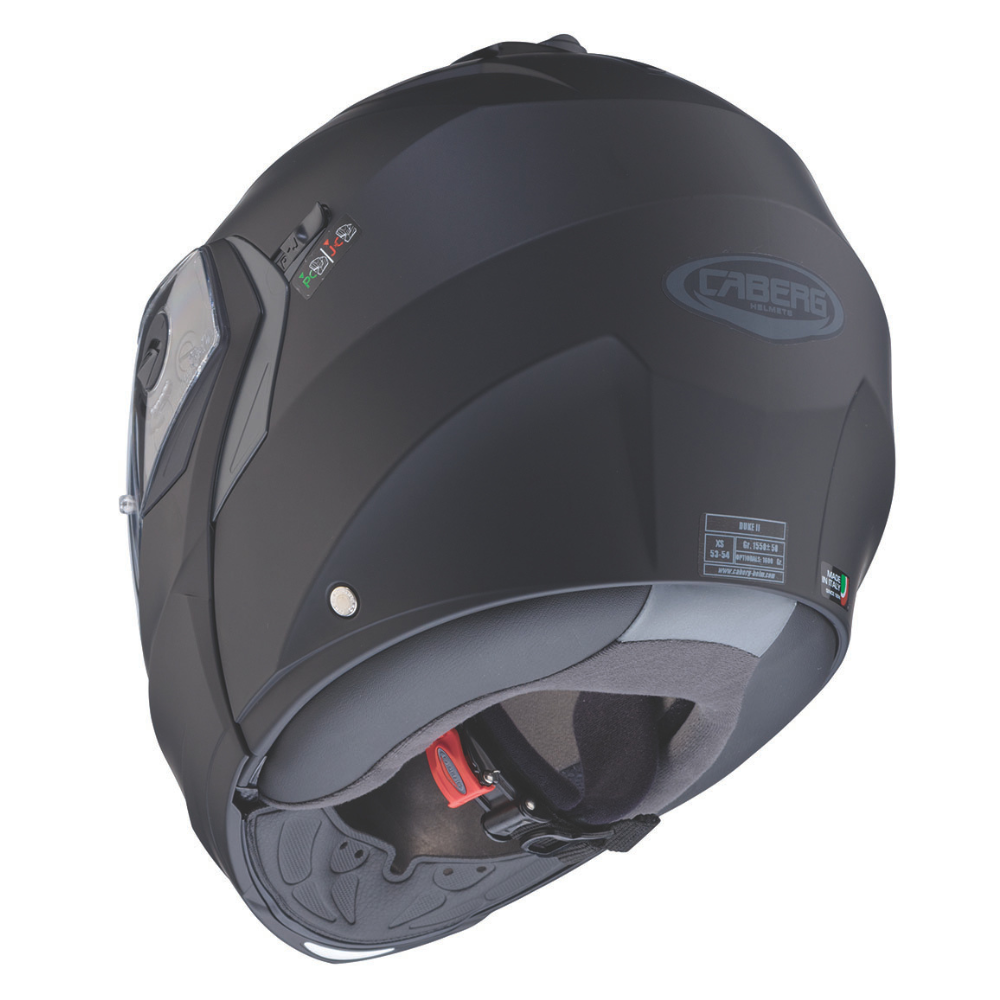 Casco de Moto Doble Proposito CABERG Duke X Black Matt