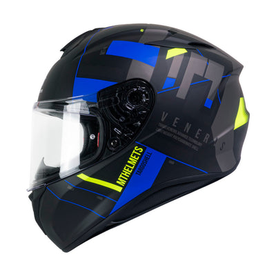 Casco de Moto MT Helmets Targo Veneris A1 Azul Mate