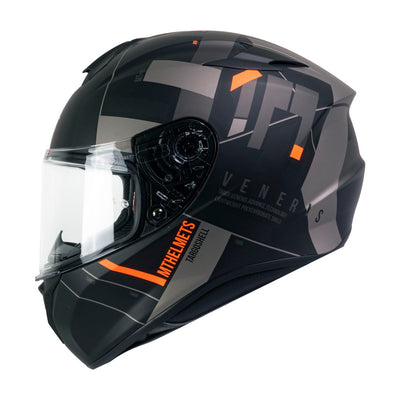 Casco de Moto MT Helmets Targo Veneris B4 Gris Mate