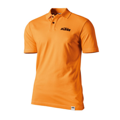 Polera Polo de Carrera Naranja KTM-Husqvarna