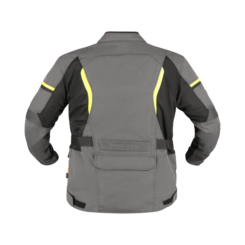 Chaqueta para Moto Richa Sahara WP Grey