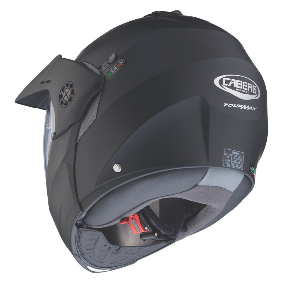 Casco de Moto Doble Proposito CABERG Tourmax X Black Matt