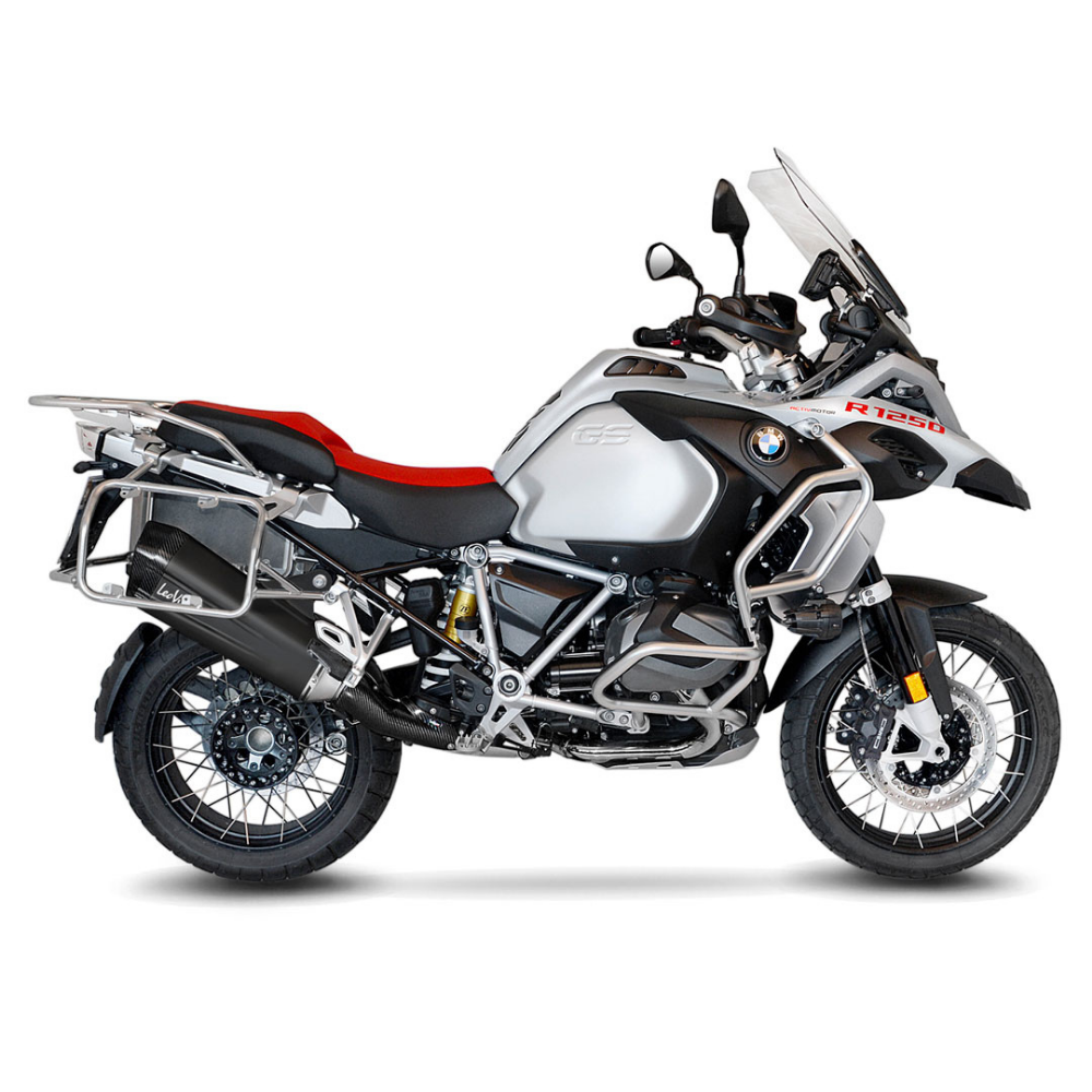 LeoVince Escape LV-12 Black Edition Acero Inox BMW R1250 GS/Adventure 2019-2021 (15301B)